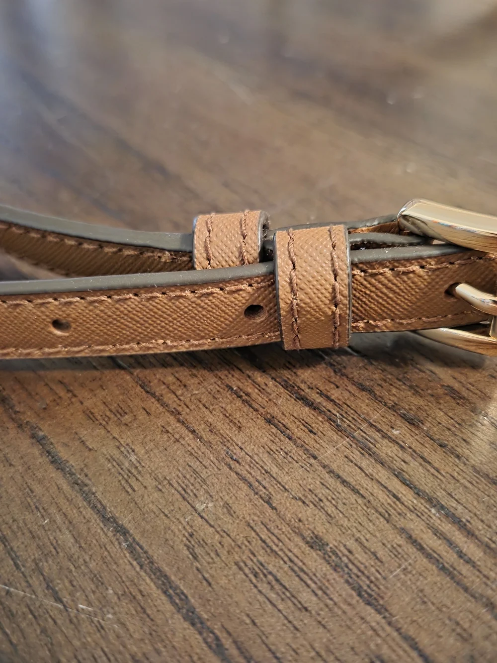 NWT Michael Kors Brown Jet Set Crossbody